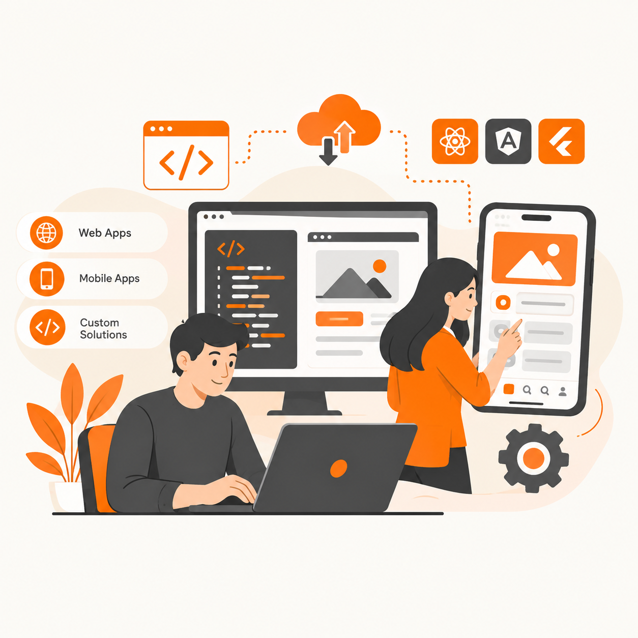 Web and mobile application developers designing digital experiences